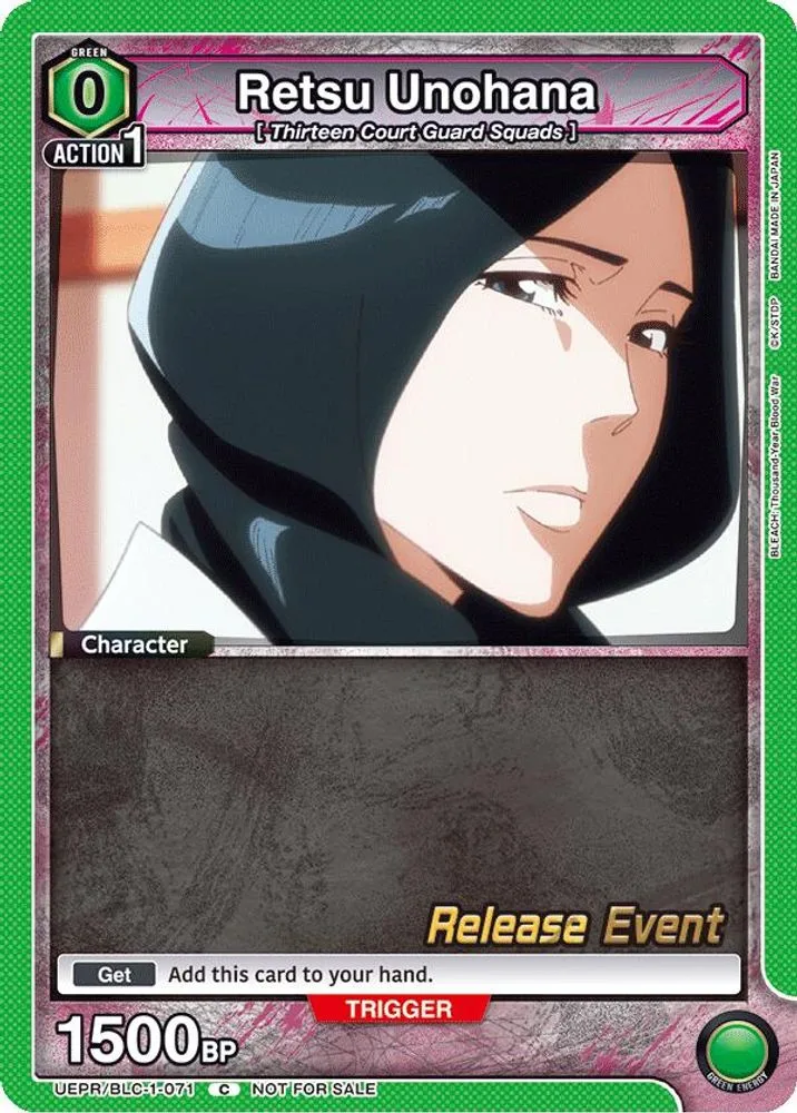 Retsu Unohana (Release Event)