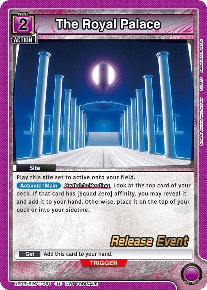 The Royal Palace (Release Event)