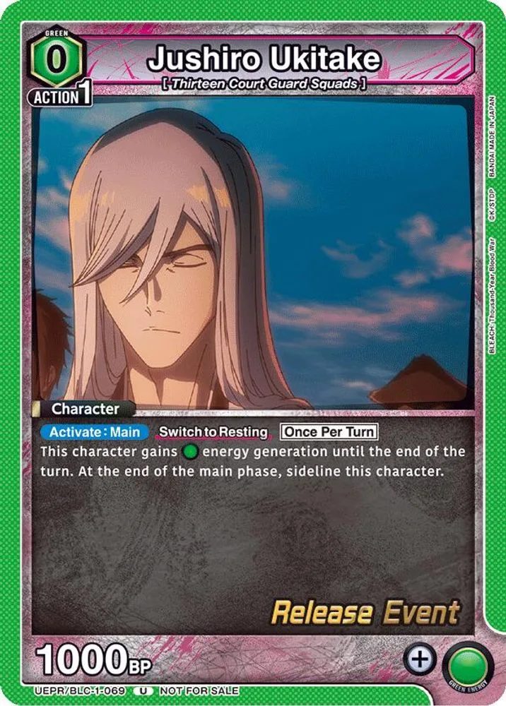 Jushiro Ukitake (Release Event)