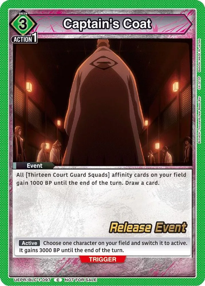 Captain's Coat (Release Event)