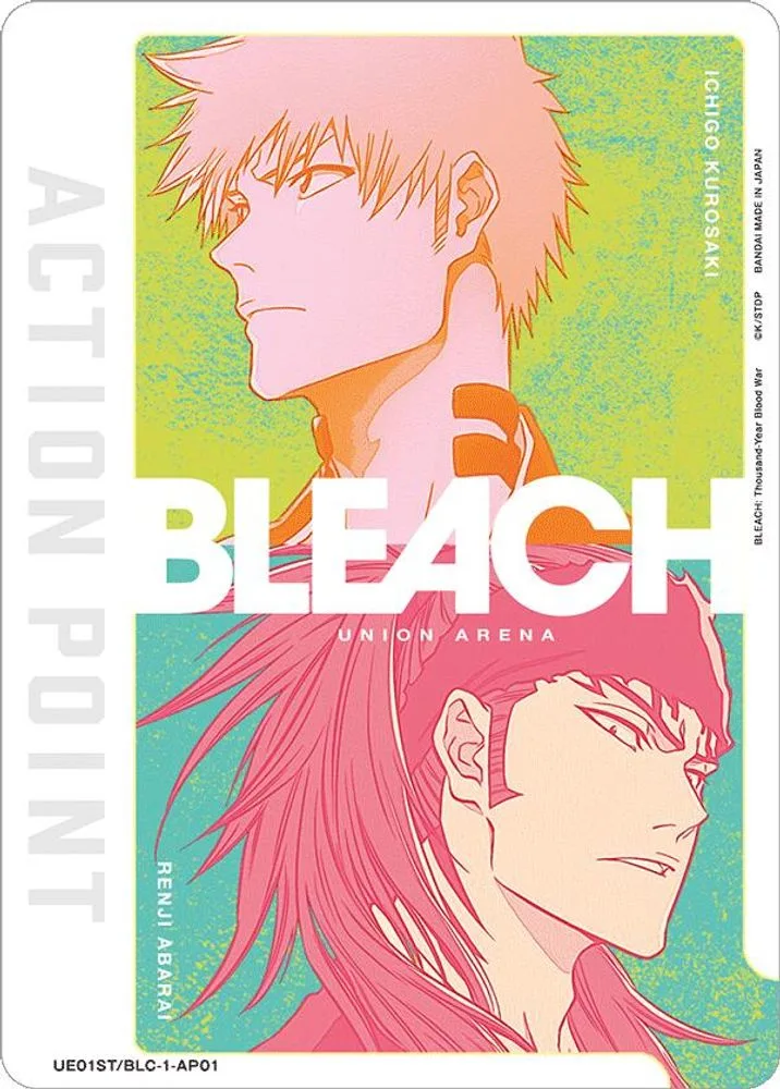 Action Point Card (Ichigo Kurosaki/Renji Abarai)
