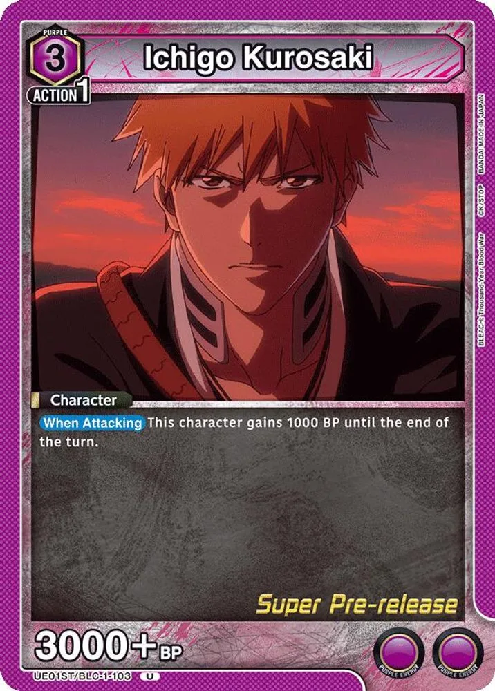 Ichigo Kurosaki (Super Pre-Release)