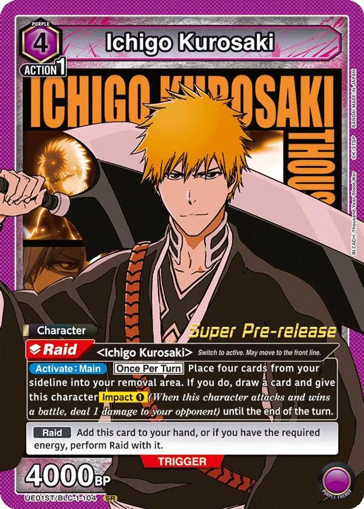 Ichigo Kurosaki (Super Pre-Release)