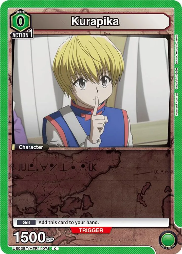 Kurapika (Box Topper Foil)