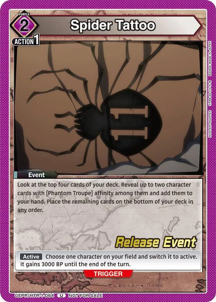 Spider Tattoo (Release Event)