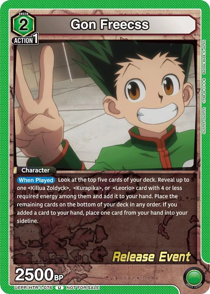 Gon Freecss (Release Event)
