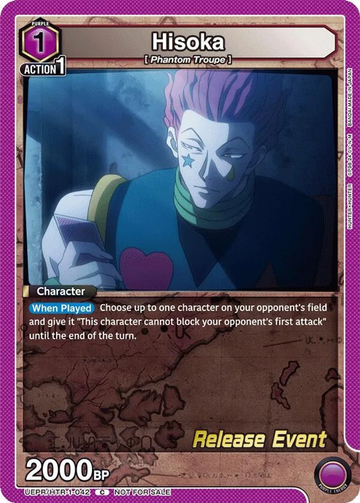 Hisoka (Release Event)