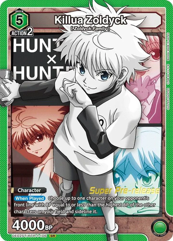Killua Zoldyck (Super Pre-Release)