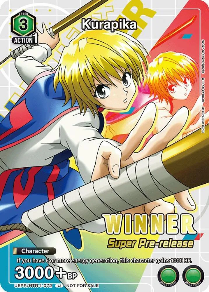 Kurapika (Super Pre-Release Winner)