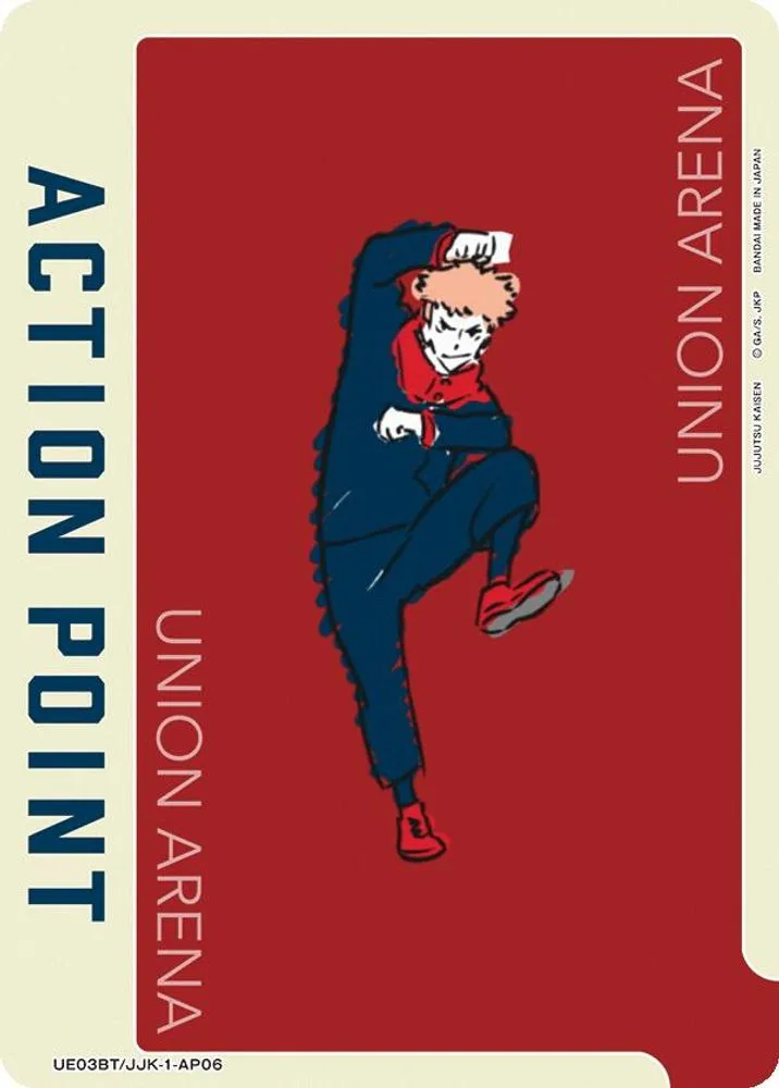 Action Point Card (Yuji Itadori)