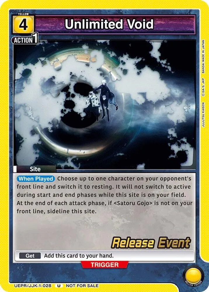 Unlimited Void (Release Event)