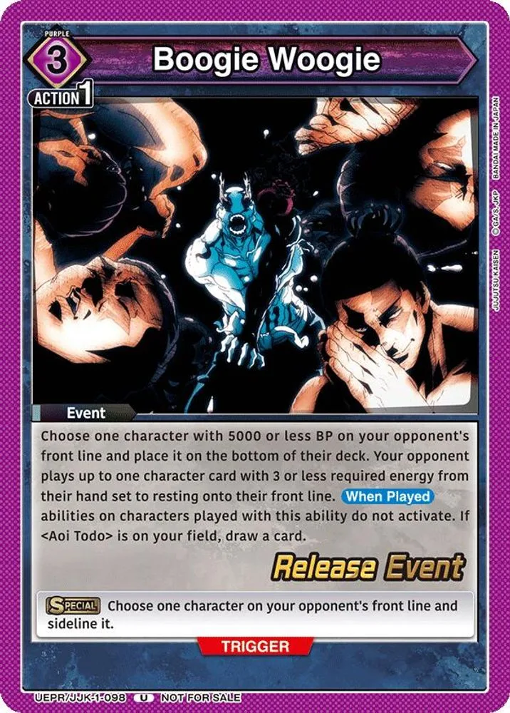 Boogie Woogie (Release Event)