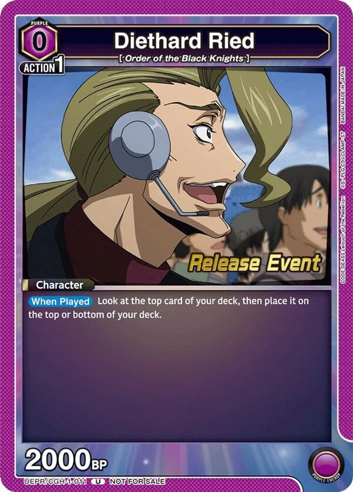 Diethard Ried (Release Event)