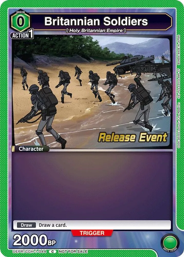 Britannian Soldiers (Release Event)