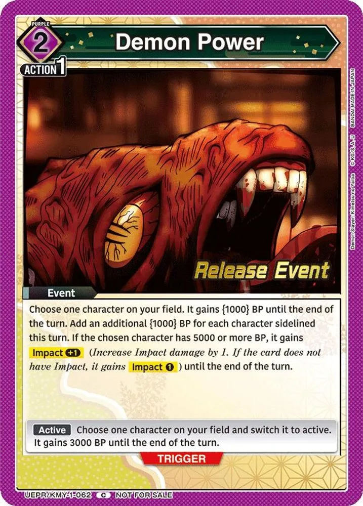 Demon Power (Release Event)