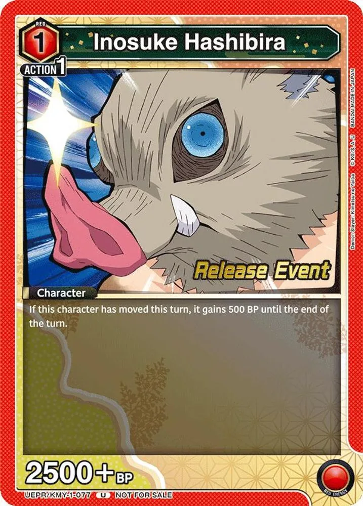 Inosuke Hashibira (Release Event)