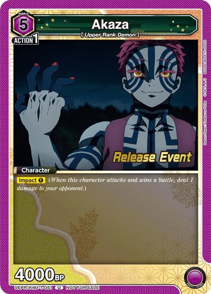 Akaza (Release Event)