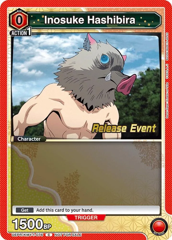 Inosuke Hashibira (Release Event)