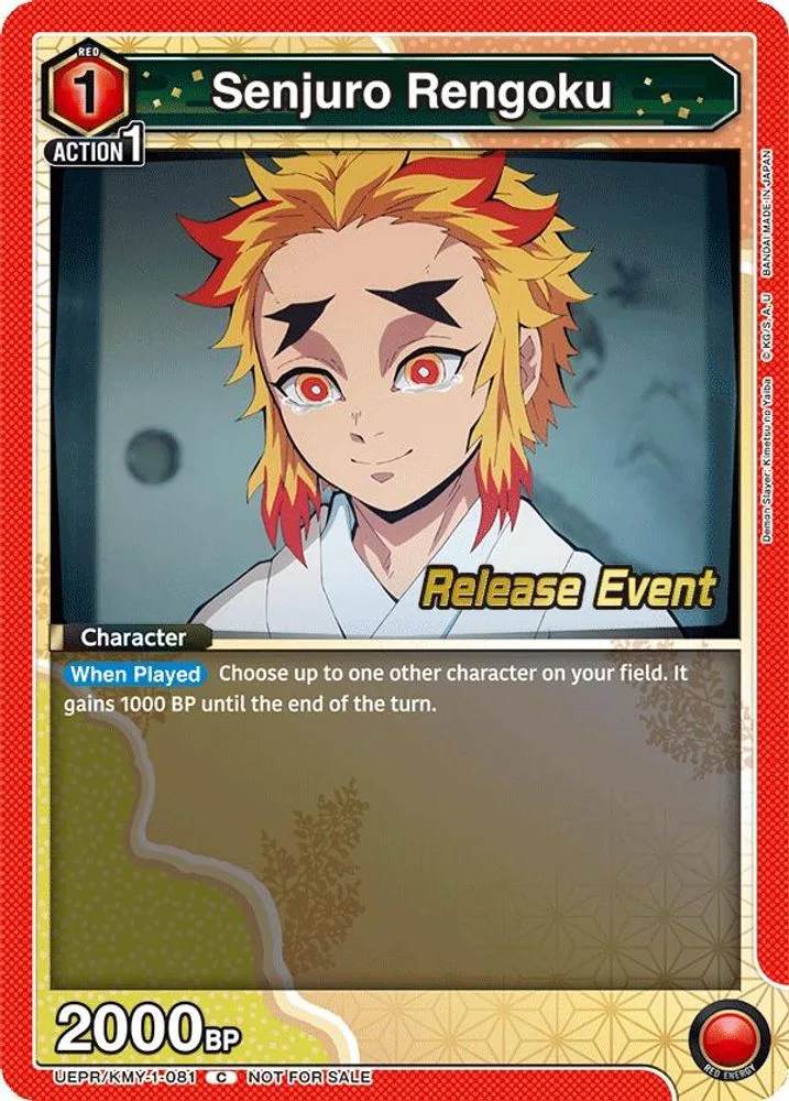 Senjuro Rengoku (Release Event)