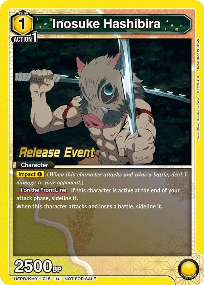 Inosuke Hashibira (Release Event)