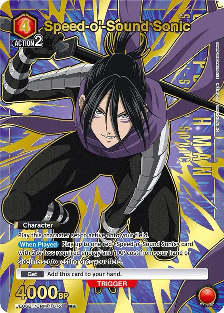 Speed-o'-Sound Sonic (SR*)
