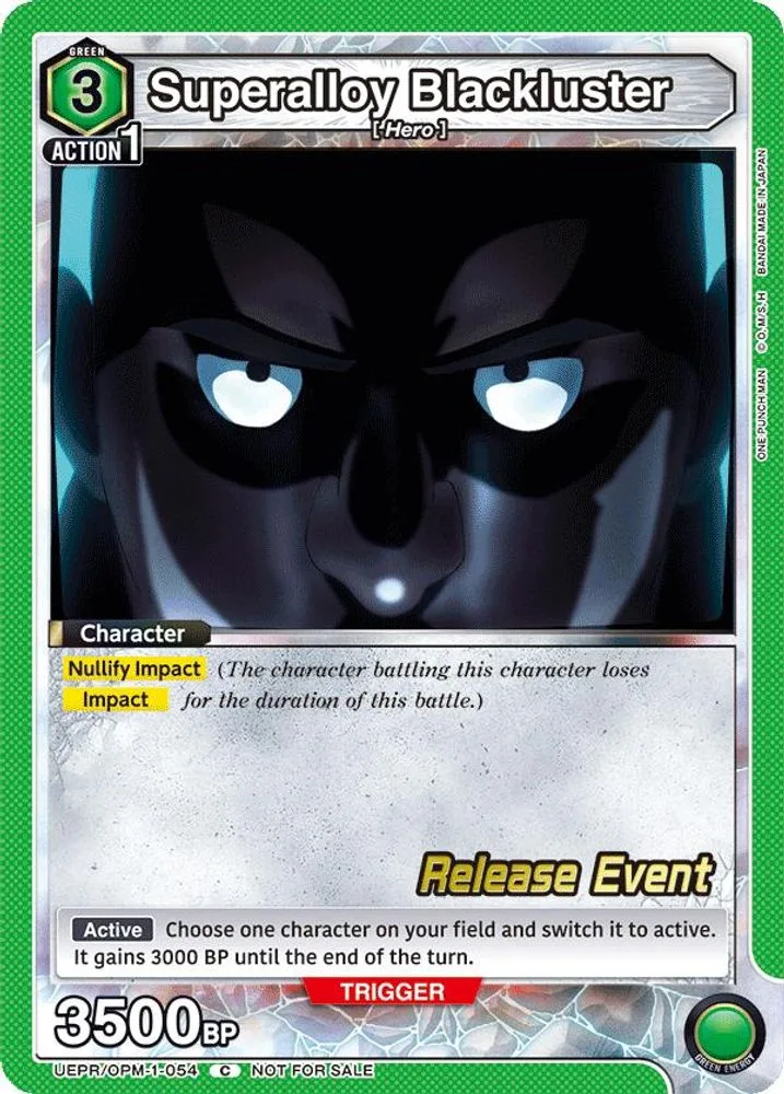 Superalloy Blackluster (Release Event)