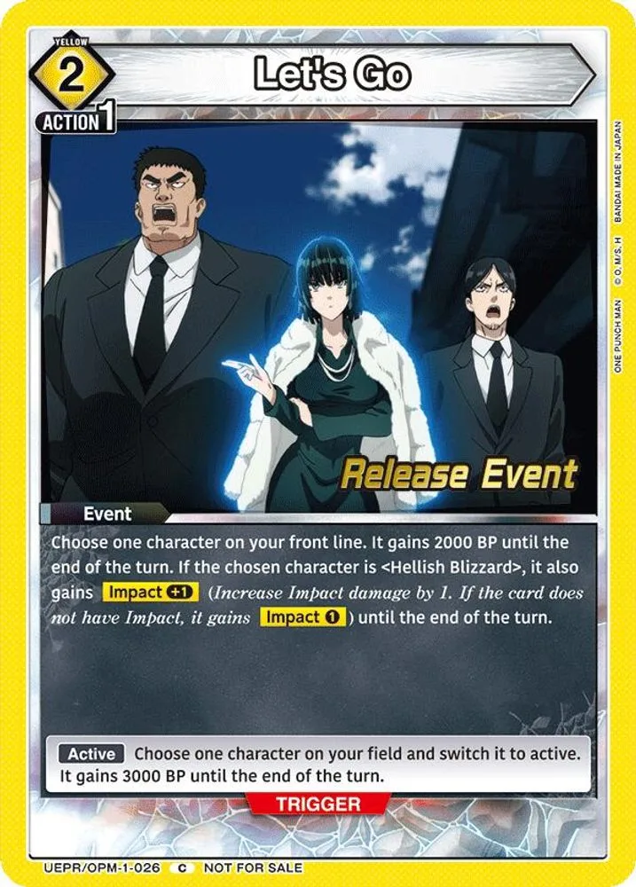 Let's Go (Release Event)