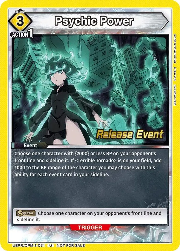 Psychic Power (Release Event)