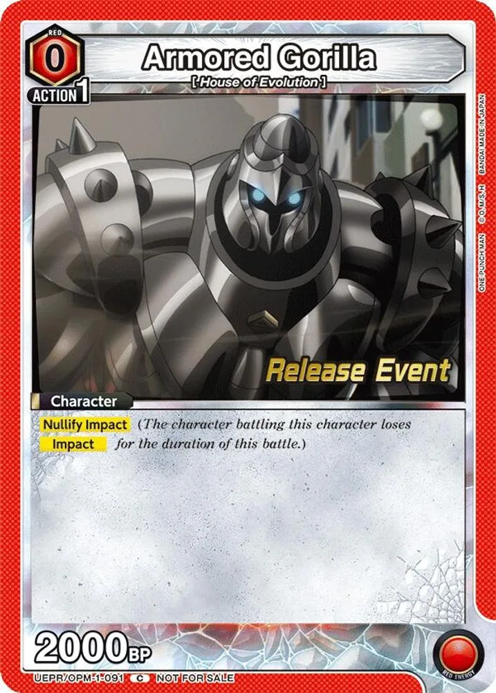 Armored Gorilla (Release Event)
