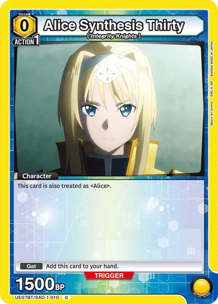 Alice Synthesis Thirty (Box Topper Foil)