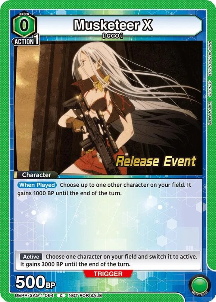 Musketeer X (Release Event)