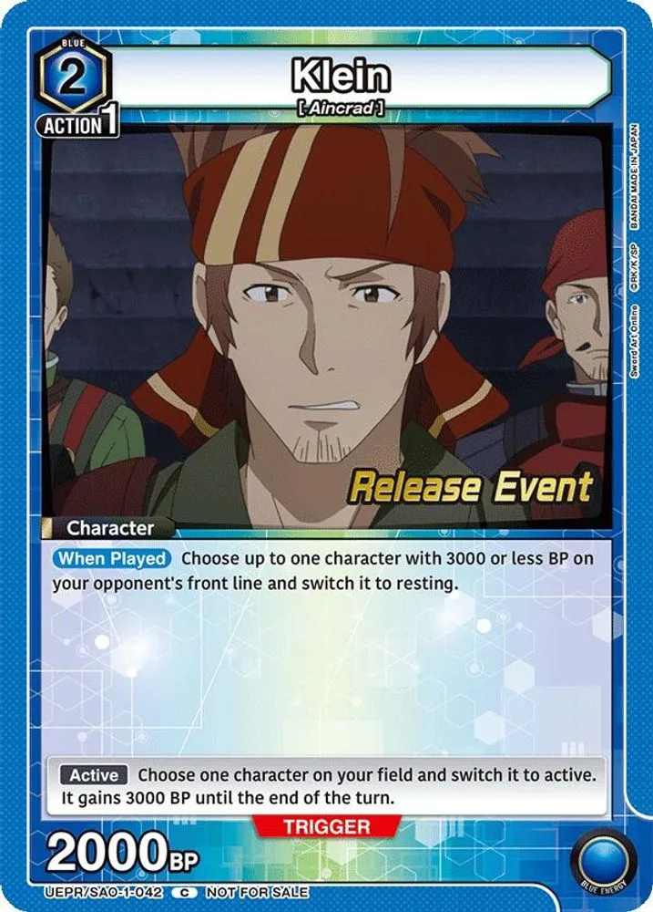 Klein (Release Event)