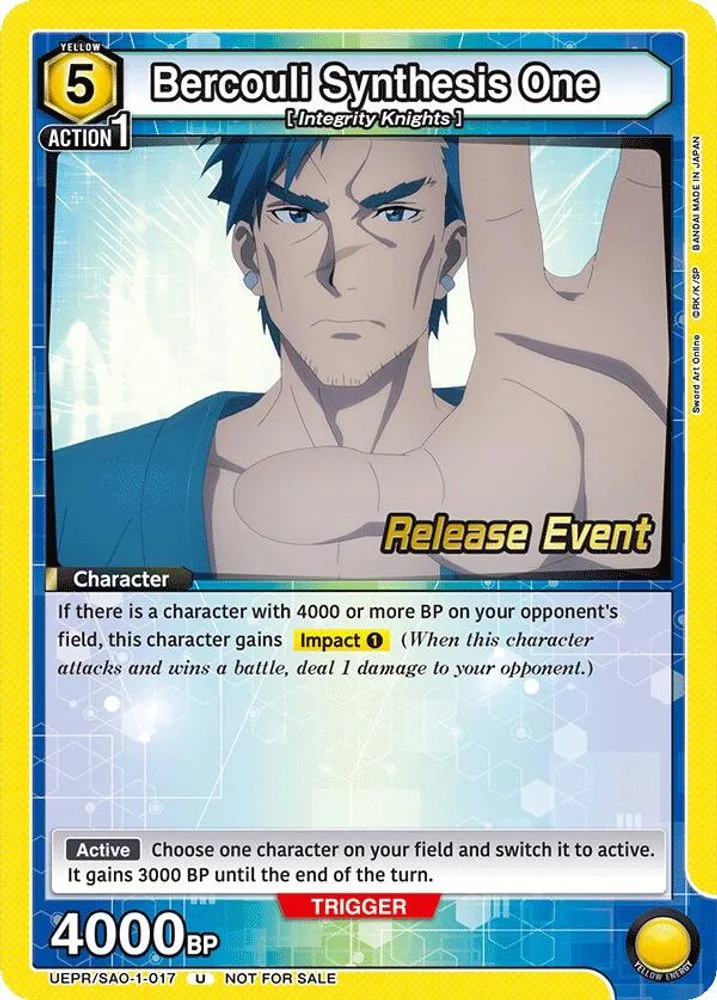 Bercouli Synthesis One (Release Event)