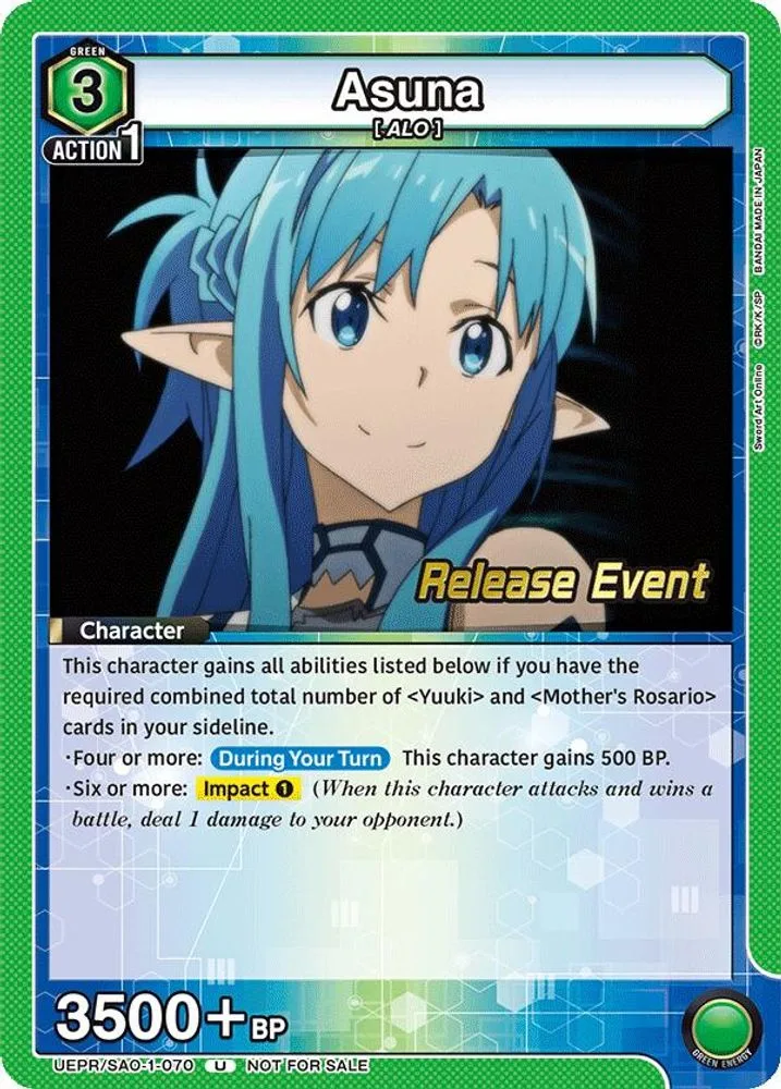 Asuna (Release Event)