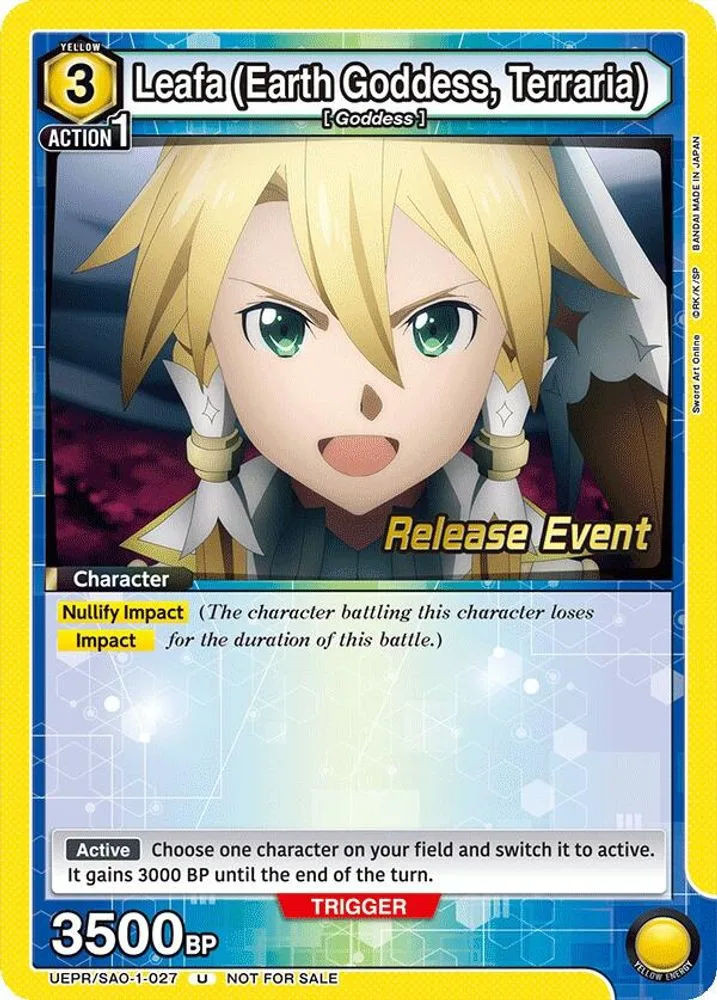 Leafa (Earth Goddess, Terraria) (Release Event)
