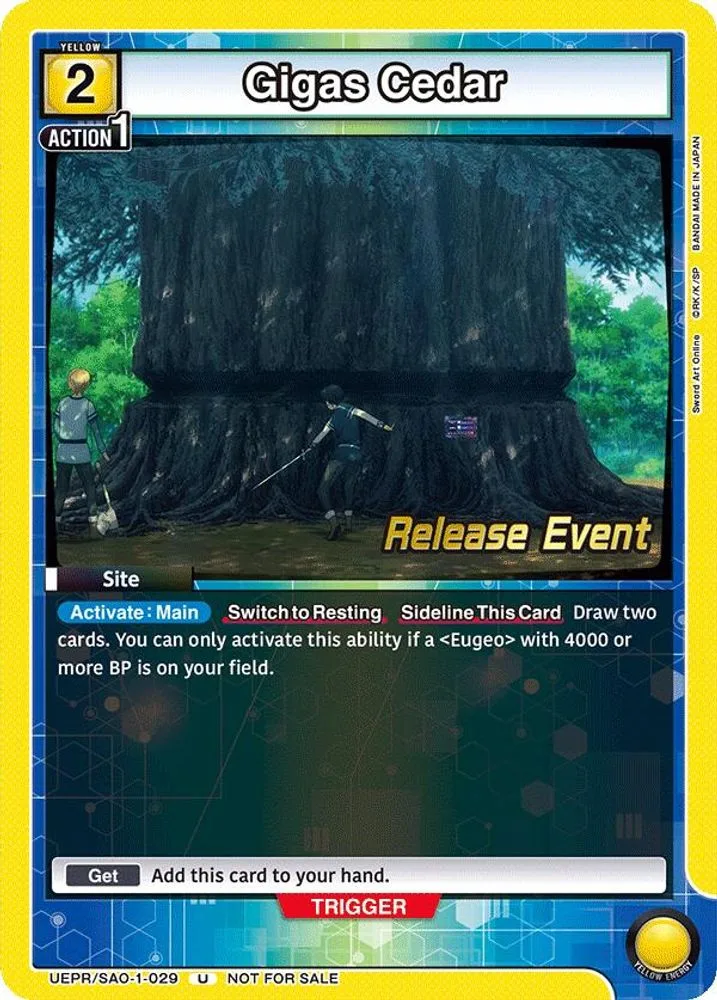 Gigas Cedar (Release Event)