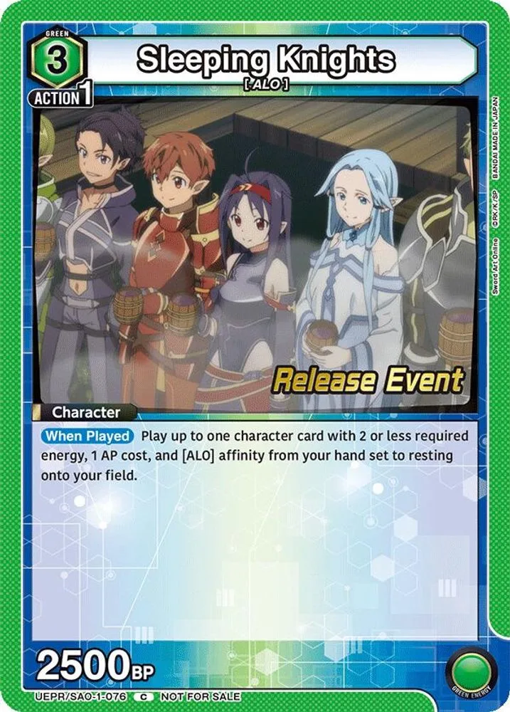Sleeping Knights (Release Event)