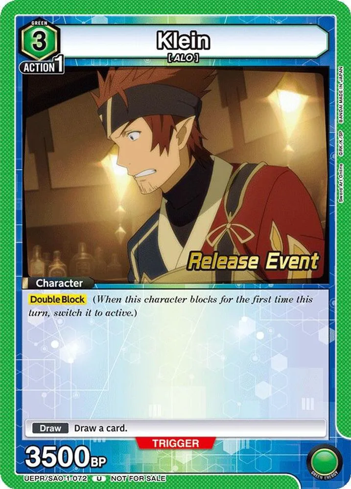 Klein (Release Event)