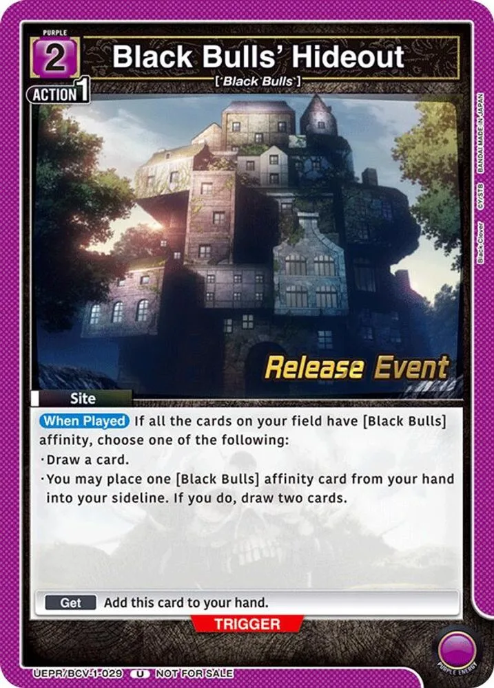 Black Bulls' Hideout (Release Event)
