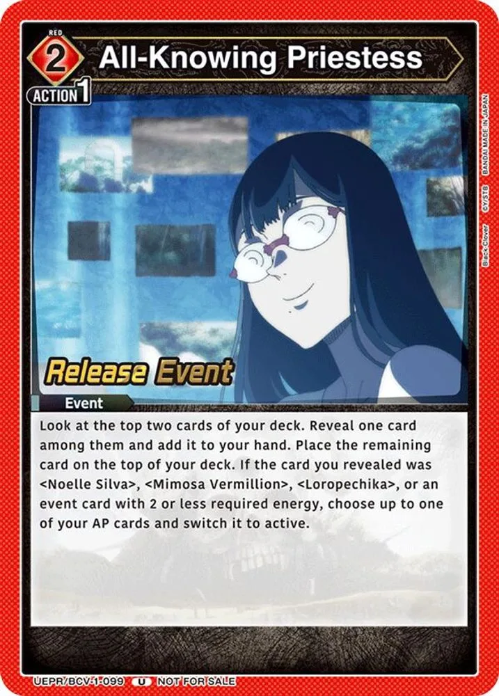 All-Knowing Priestess (Release Event)