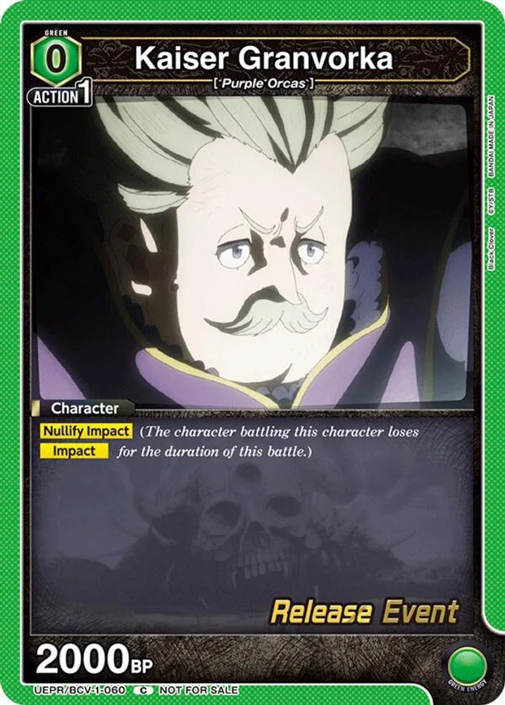 Kaiser Granvorka (Release Event)