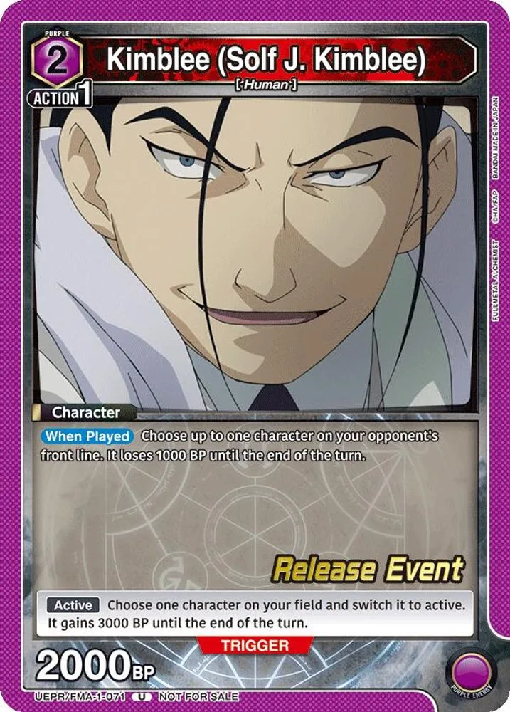 Kimblee (Solf J. Kimblee) (Release Event)