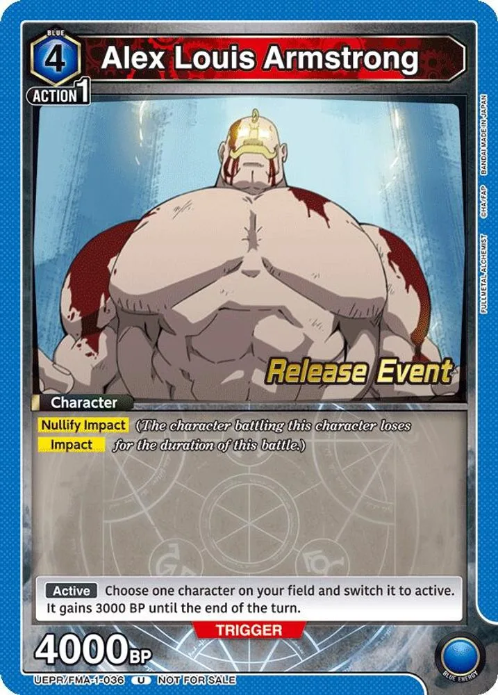 Alex Louis Armstrong (Release Event)