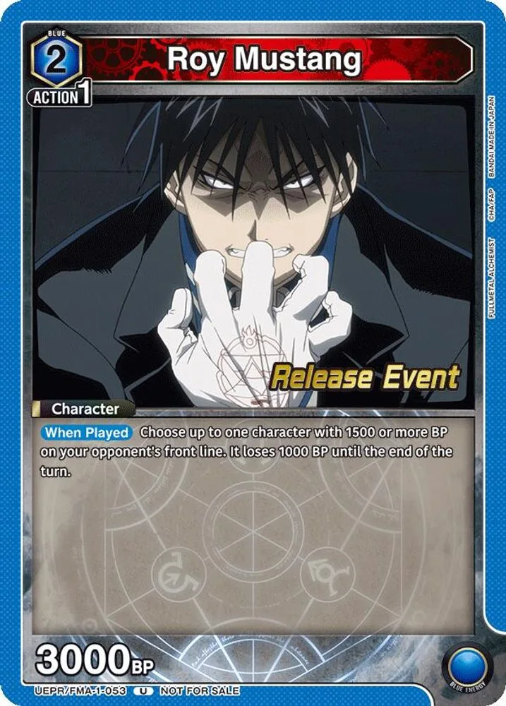 Roy Mustang (Release Event)
