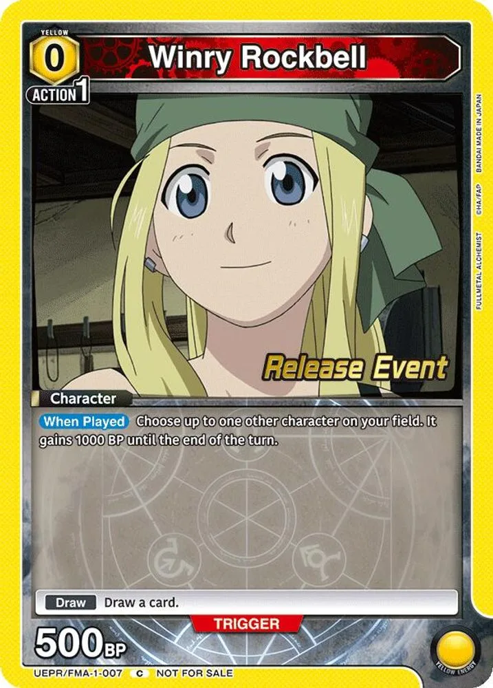 Winry Rockbell (Release Event)