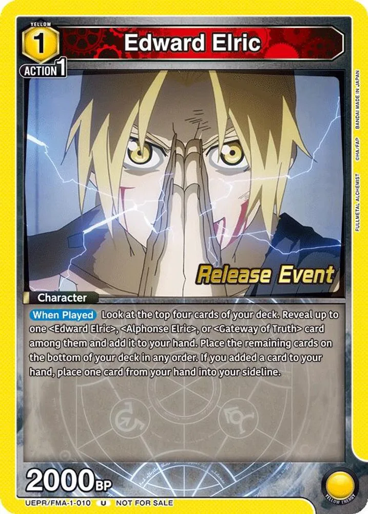 Edward Elric (Release Event)