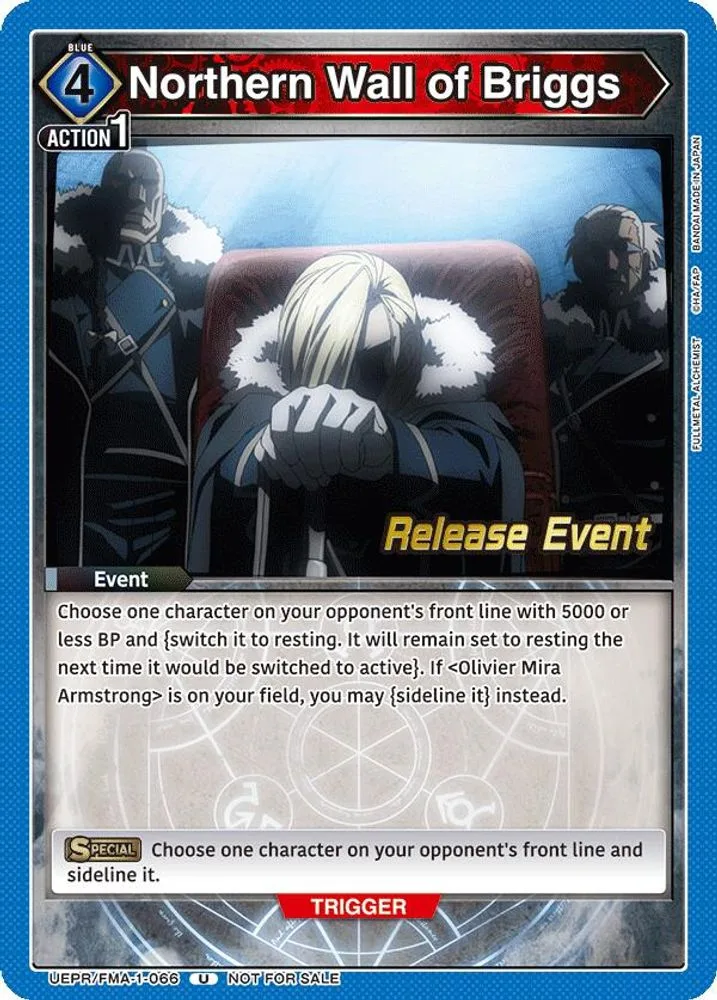 Northern Wall of Briggs (Release Event)