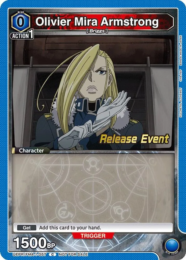 Olivier Mira Armstrong (Release Event)