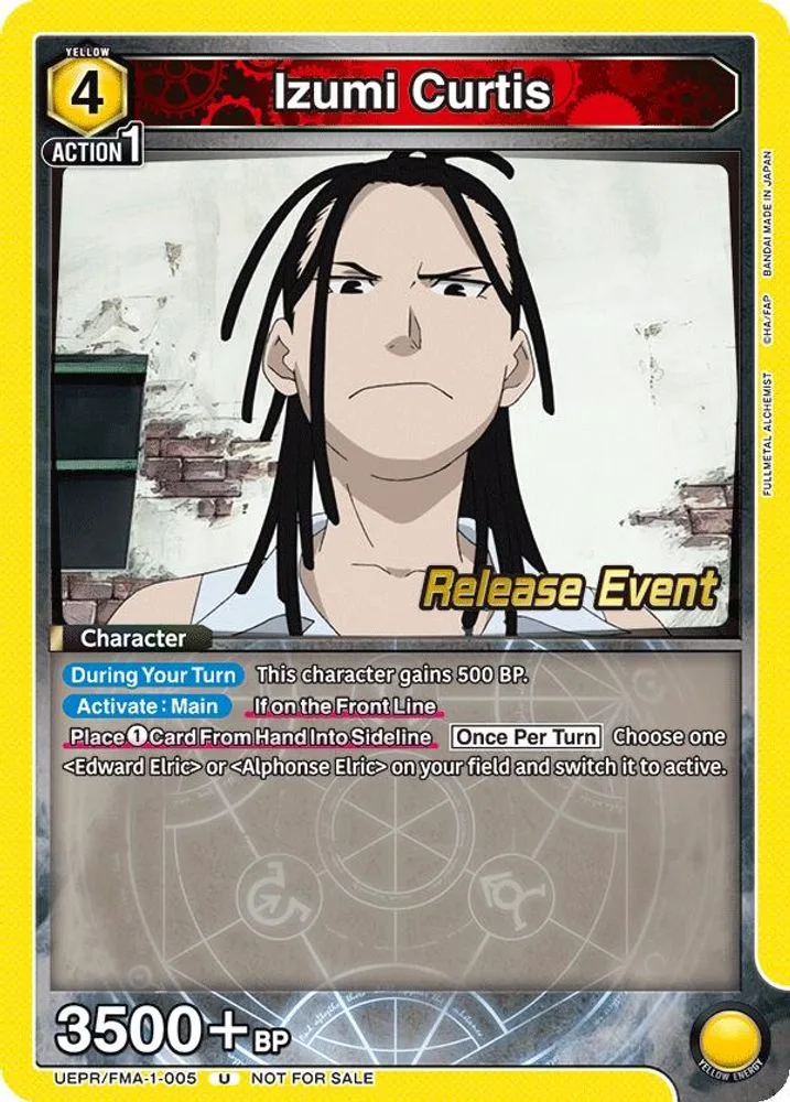 Izumi Curtis (Release Event)