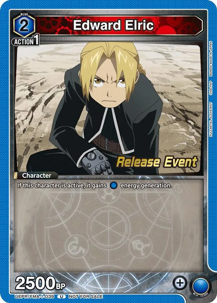 Edward Elric (Release Event)